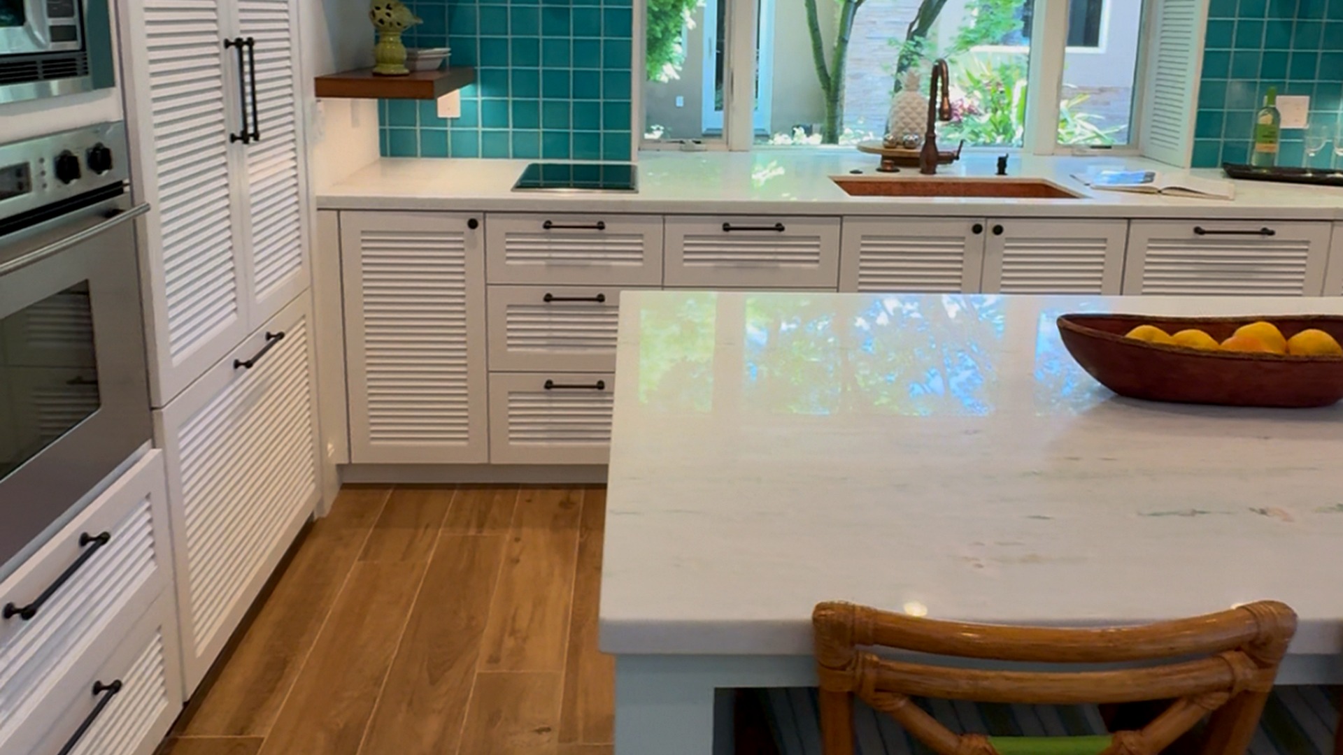 Contemporary exterior wood cladding